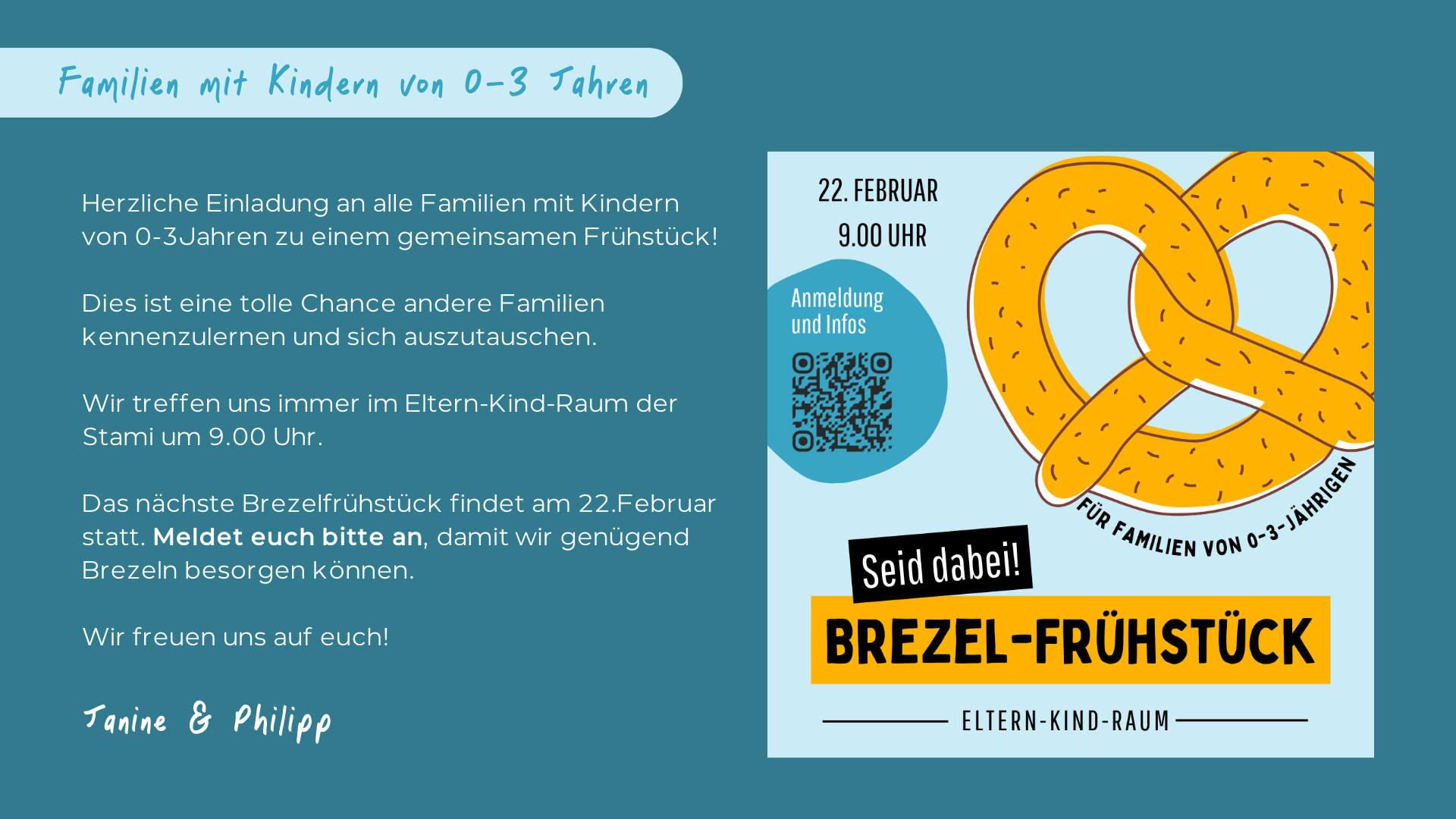 Für mehr Details klicken - Brezelfrühstück Brezelfrühstück