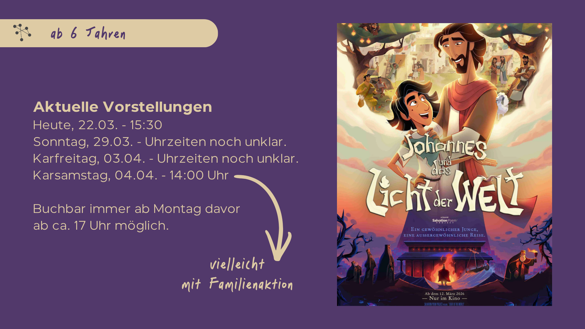 Johannes & das Licht der Welt