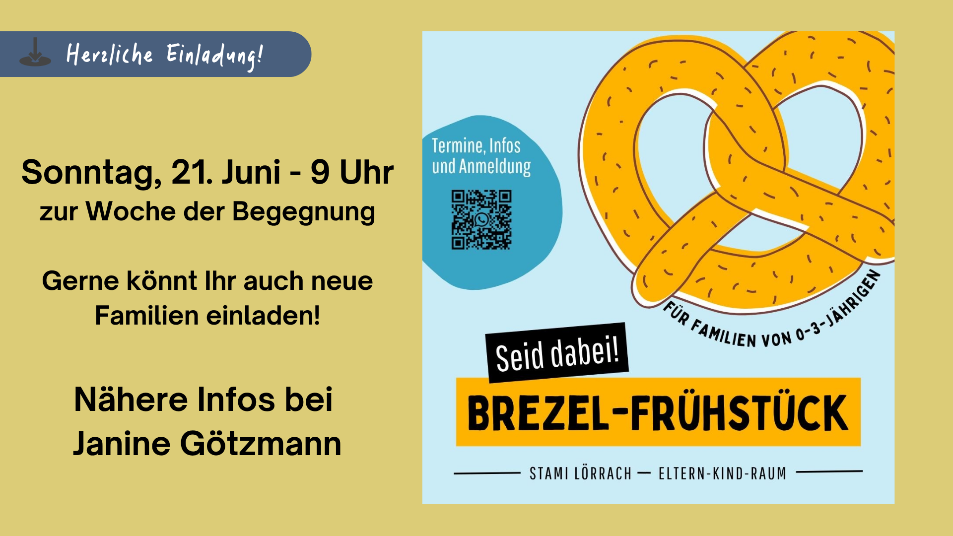 Brezelfrühstück Juni